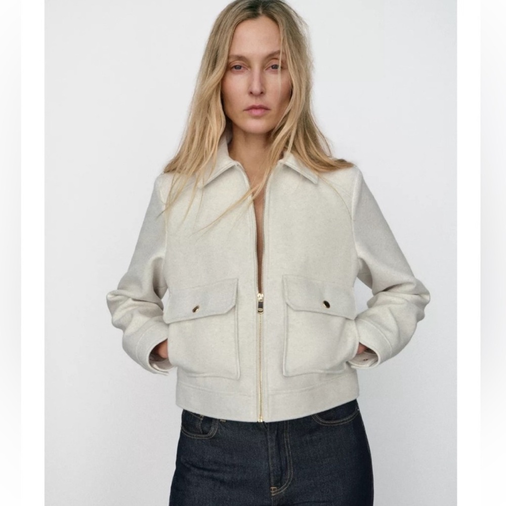 Zara Cropped Jacket